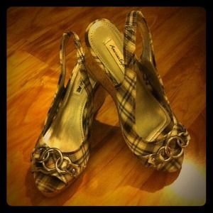 Plaid American Eagle Wedges