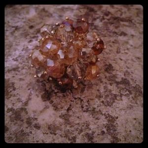 Pretty multicolor fashion ring