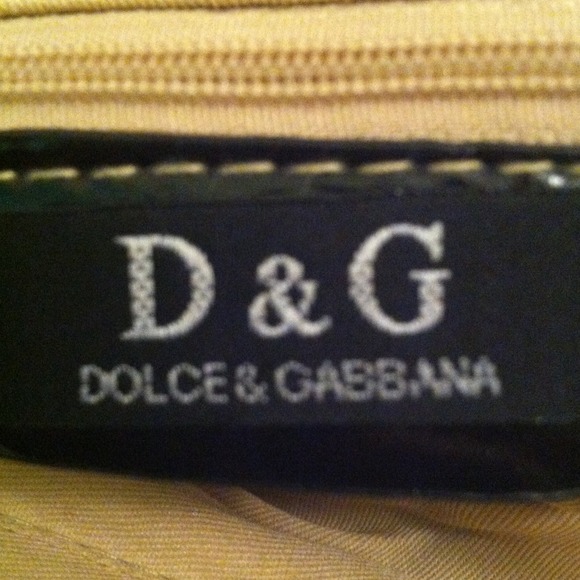 Black & Purple butterfly D&G handbag - Picture 3 of 3