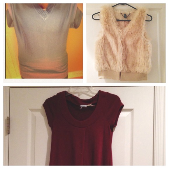✨BUNDLE✨F21 Sweater, H&M Vest, & UO Sweater Dress