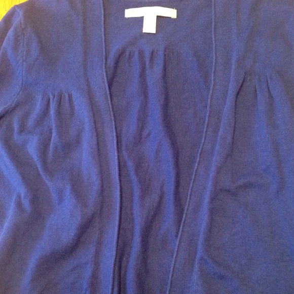 SOLD Royal Blue Cardigan - Picture 2 of 3