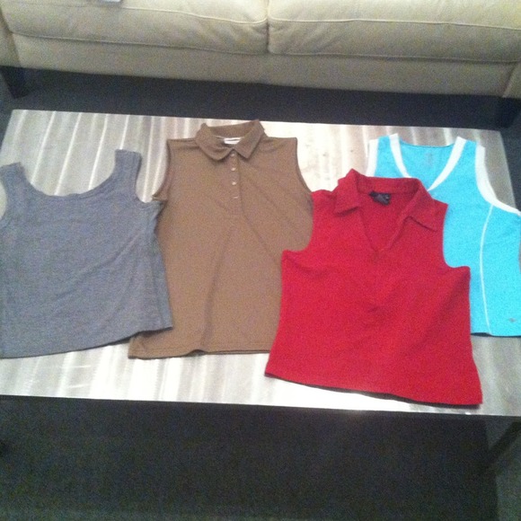**SOLD in BUNDLE** 4 athletic tops!