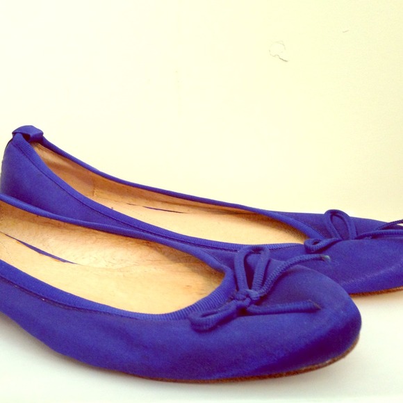 JC royal blue ballet flats