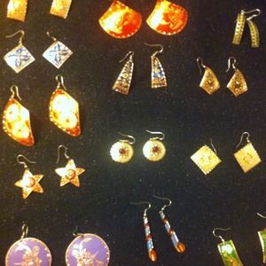 Authentic Turkish Copper Earrings