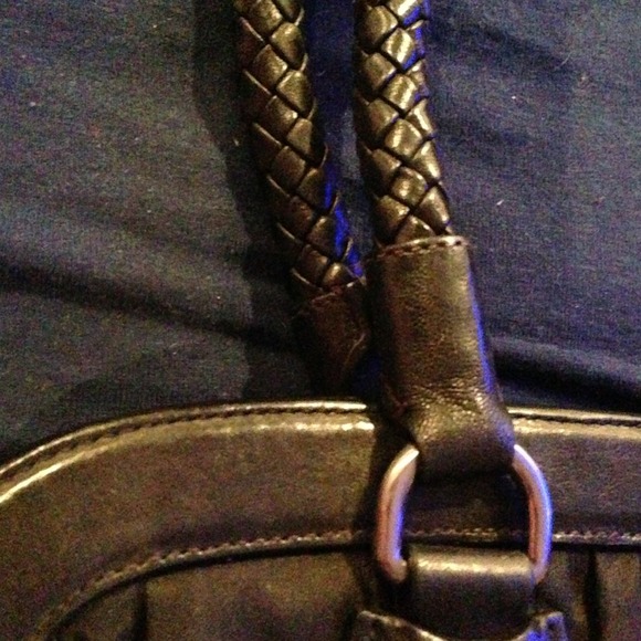 Authentic Prada Black Ruched Nylon Handbag - Picture 2 of 3