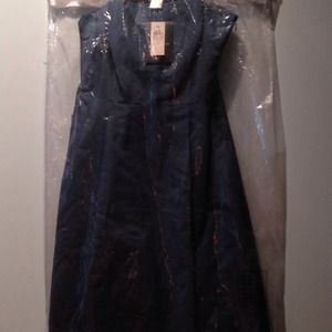 Strapless Ann Taylor cocktail dress