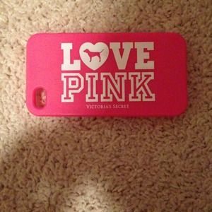 Victoria's Secret love pink iPhone 4/4S case