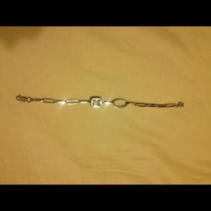 Silver & Lucite Bracelet