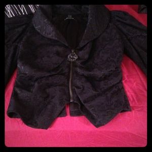 Bebe black embellishment jacket