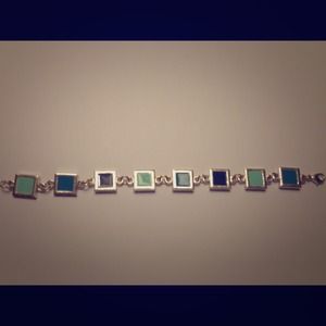 Blue/turquoise bracelet