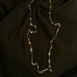 💕BUNDLE💕Lia sophia 58" Cut Crystal Necklace