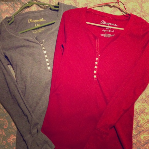 Aeropostale Henley's