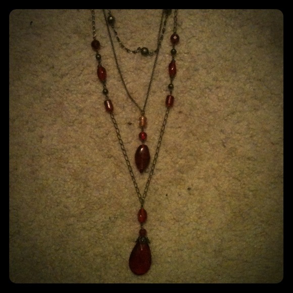 Lia Sophia 3 Necklaces worn as a set or seperate