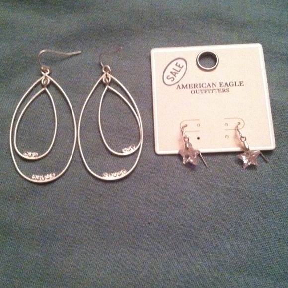Never worn earrings from American Eagle