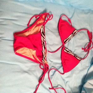 VS sequined zebra bikini