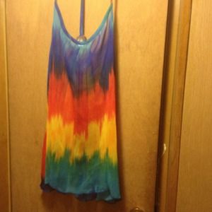 Sheer tank top