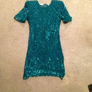 Vintage sequin dress
