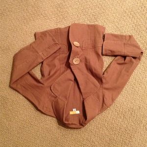 Great Tulle Cotton Blazer