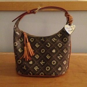 Dooney & Bourke purse (brown and tan)
