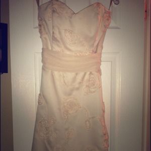 White House/ Black Market ivory dress