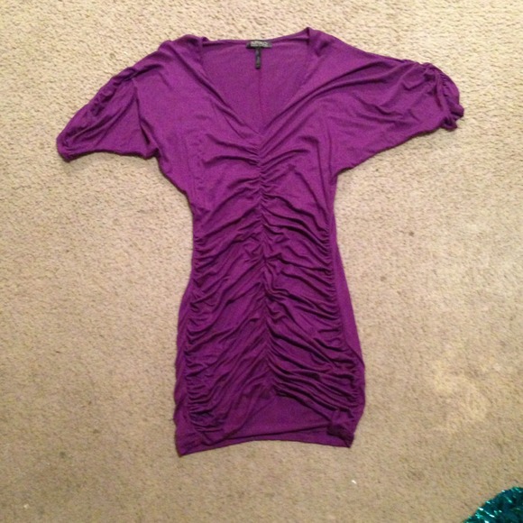 Royal purple dress