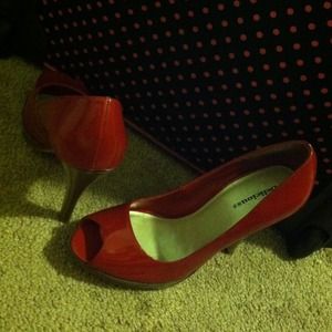 Delicious brand red high heels!