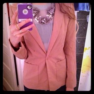 Pink blazer