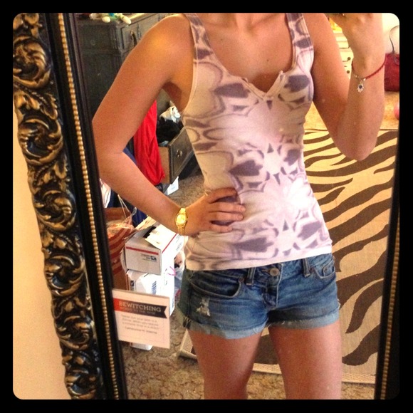 🚫🚫SOLD🚫🚫 Lucky Brand Purple Tie-Dye Tank