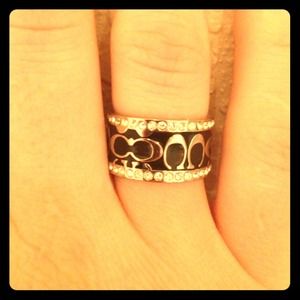 Coach ring 🚨🚨 SOLD!!!!!!!