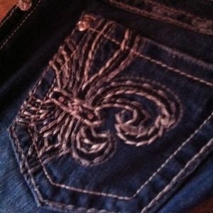 That's the back of the miss me jeans