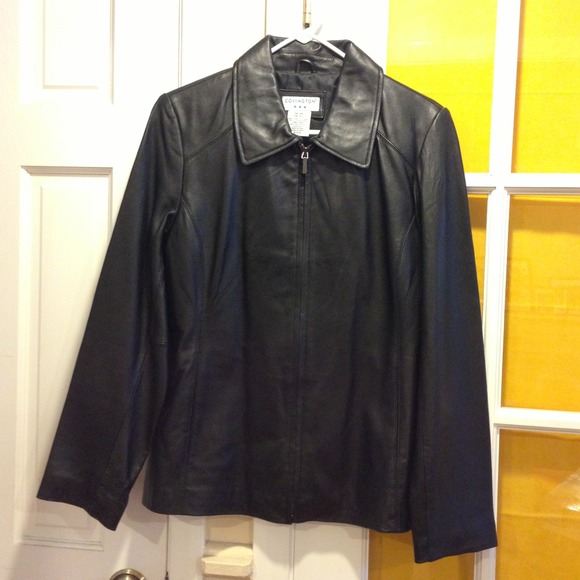 Leather jacket