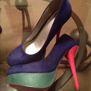 *REDUCED* Pink, Green, and Blue High Heels