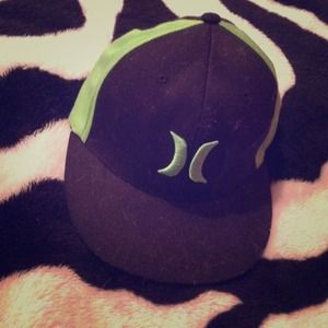 Green & black SnapBack hat
