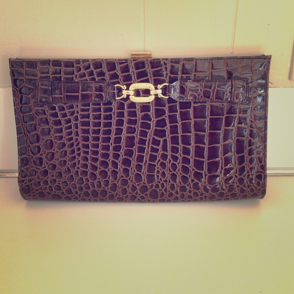 Brown Clutch
