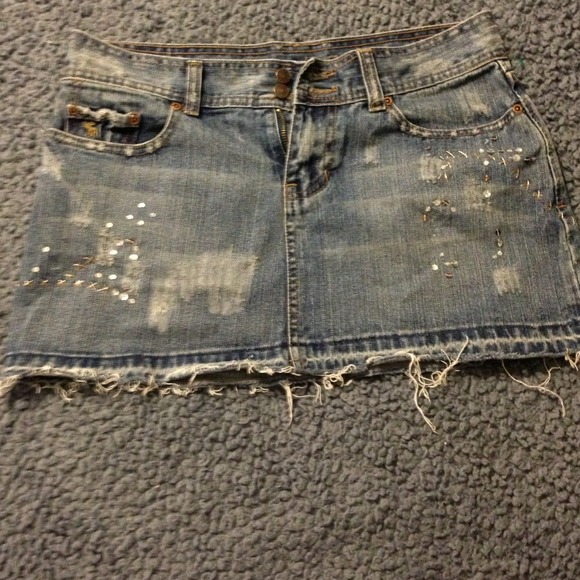 ***SOLD ~ BUNDLE** Abercrombie skirt, sheer blouse