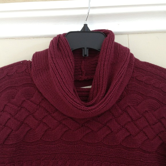 Red turtleneck sweater! - Picture 2 of 4