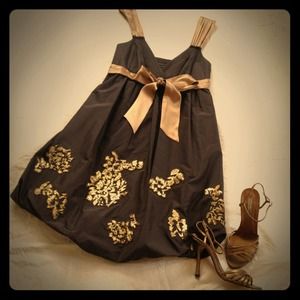 BCBG MazAzria cocktail bubble dress