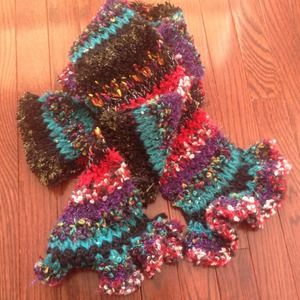 ⛄STEVE MADDEN Colorful scarf☔