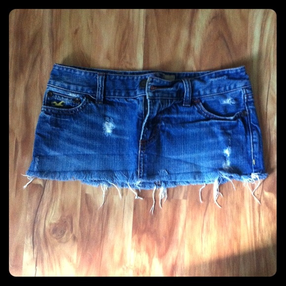 Hollister Jean Mini Skirt