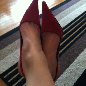 Super pointy sexy red stiletto