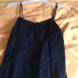 Express black lace cami