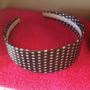 Polka dot headband