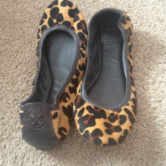 Tory Burch Shoes - Tory Burch flats.Authentic, leather with calf hair