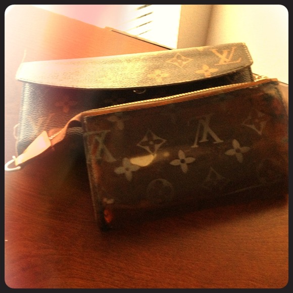 🏈Superbowl Special🏈LV inspired wallet/makeup bag