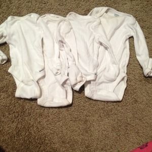 4 newborn onesie! Carter and Gerber.