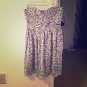 Strapless Summer Dress