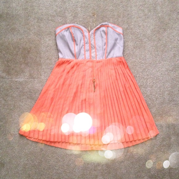 SOLD! Bar III Pleated Dress