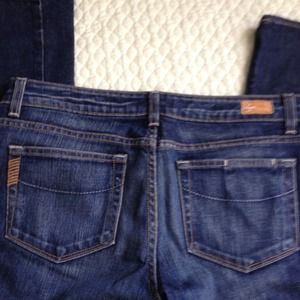 *SOLD* Bundled brown handbag andPaige jeans 30