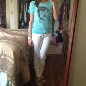 Bluish green top!