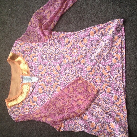 Pink and Orange top
